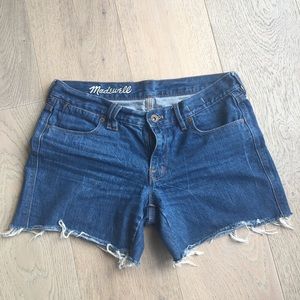 Madewell denim shorts Sz27